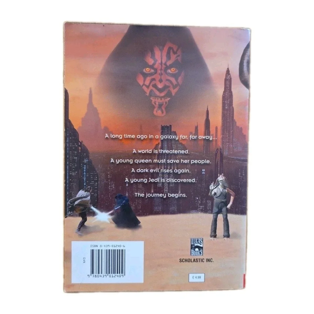 Set Of 2 StarWars Episode 1‎ The Phantom Menace & The Original Trilogy Stories